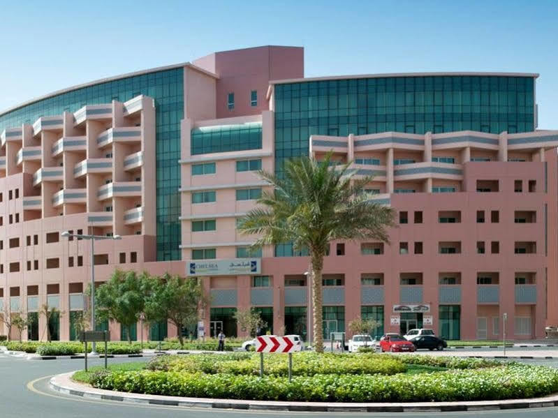 Chelsea Gardens Hotel Apartment Dubai Exterior foto